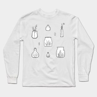 Cute Jar illustrations Long Sleeve T-Shirt